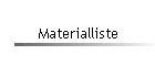 Materialliste